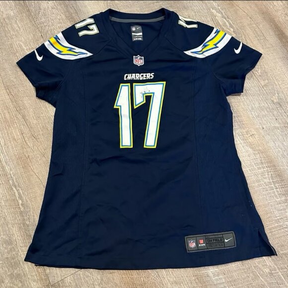 Nike NFL On Field Philip Rivers Los Angeles Chargers #17 Women’s Jersey - Picture 1 of 6